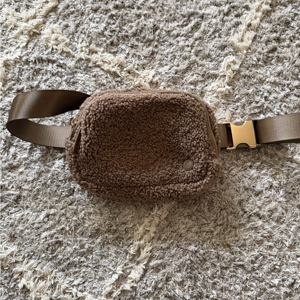Brown Sherpa Belt Bag